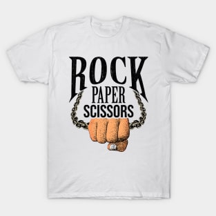 Rock Paper Scissors Chain Punch T-Shirt